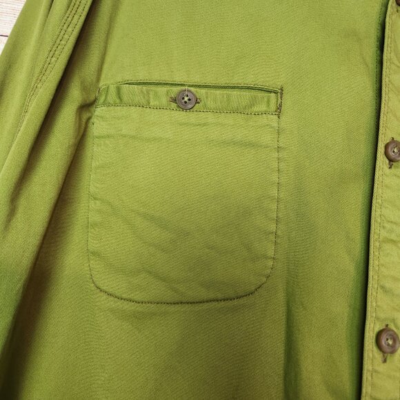 The Territory Ahead Men's Heavy Outdoor Button Shirt Size XLT Green Long Sleeve - Picture 7 of 14